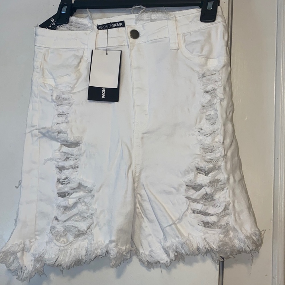 Ripped shorts
